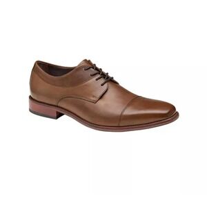 NEW!‎ Johnston & Murphy Men's Archer Cap Toe Oxford Cognac Size 9.5 $139